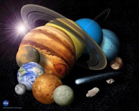 les 9 planetes
